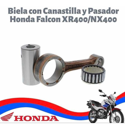 Biela Canastilla Pasador/cigueñal Completo Honda Falcon Nx4
