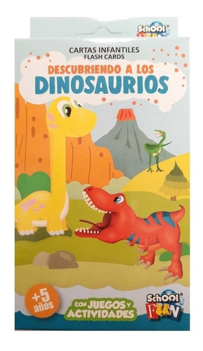 Descubriendo A Los Dinosaurios Cartas Didácticas Con Juegos