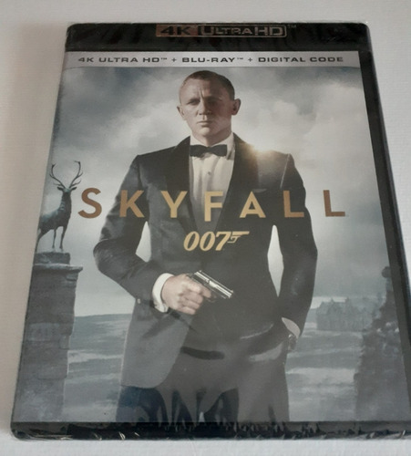 James Bond Skyfall 4k Ultra Hd Nuevo Sellado