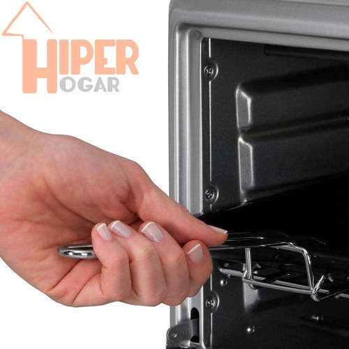 Horno de mesa eléctrico Atma HG2010E 20L plata 220V