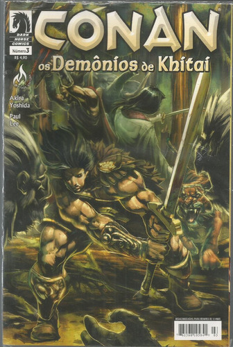 Conan Os Demonios De Khitai N° 03  Mythos 3 - Bonellihq 