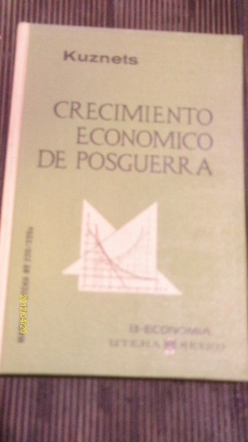 Libro Crecimiento Economico De Posguerra , Año 1965