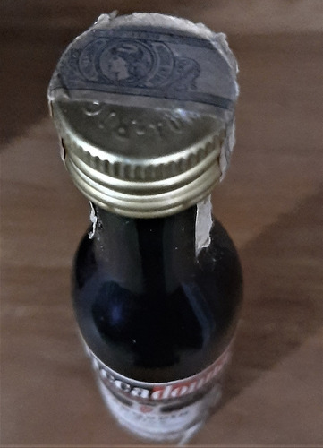Botellita Miniatura Vermouth Riccardonna Italia Cerrada 1970 (Usado)