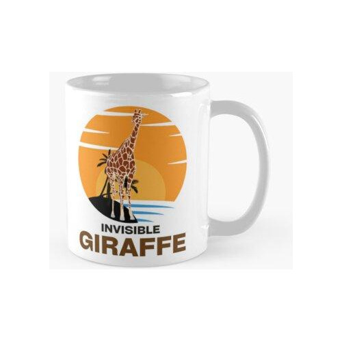 Taza Atardecer Jirafa Invisible Calidad Premium