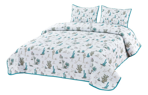 Set De Colcha De Leon Collections Con 2 Fundas De Almohada,