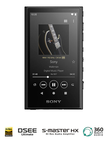 Sony Walkman Reproductor De Música Digital Nw-a306 Color Negro