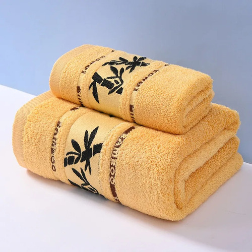 Set 6 Toalla De Baño Algodón Bamboo Súper Suaves