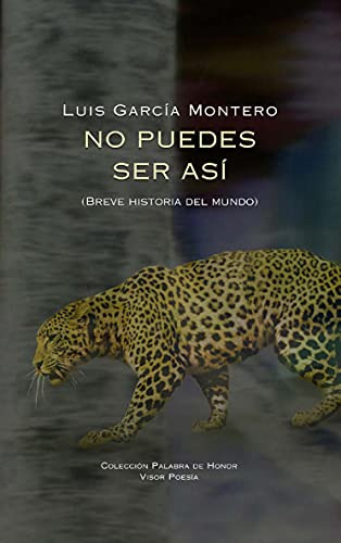 Libro No Puedes Ser Así De García Montero Luis