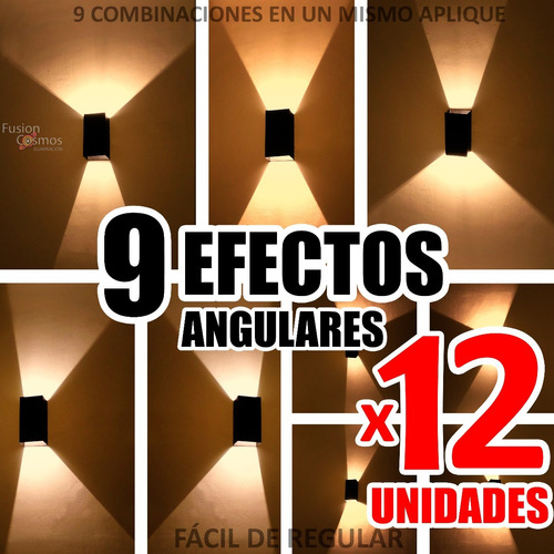 Iluminación Bar Boliche Resto Evento Fiesta Efectos Pack X12