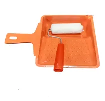 Comprar Mini Rodillo Pintar Epoxi De 10 Cm + Bandeja Pintar Sintetic