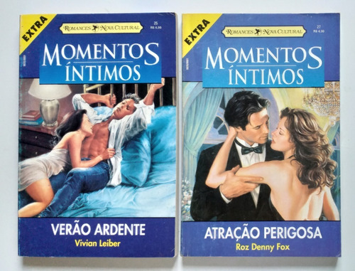 Kit Com 2 Livros Momentos Íntimos Extra N°25-27 - Romance