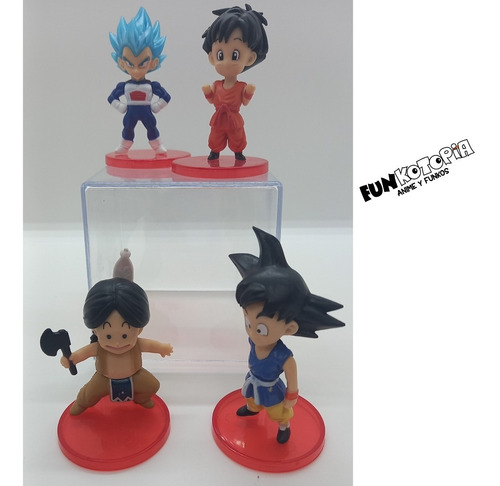 Imagen 4 de 4 de Figuras De Colección Dragon Ball - Dragon Ball Set 12 Pzas