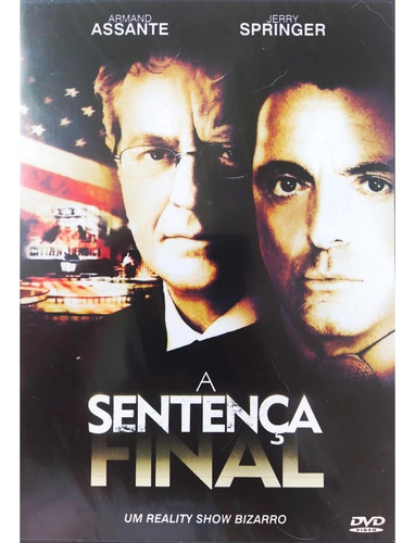 Dvd A Sentença Final Armand Assante - 2k