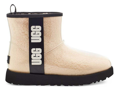 Botas Ugg Classic Clear Mini W Natural/black Mujer