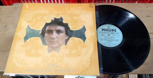 Juan Bau Con Mis Cinco Sentidos 1978 Disco Lp Vinilo