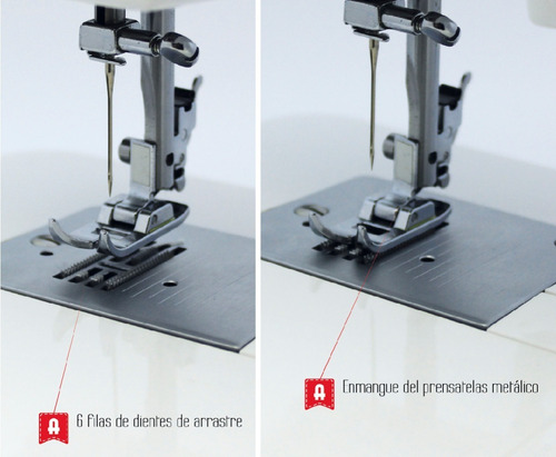 Máquina De Coser Doméstica Practik 5 Alfa