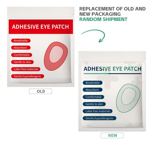 Andicage 90pcs Patches Adhesivos Para El Ojo Para Niños De