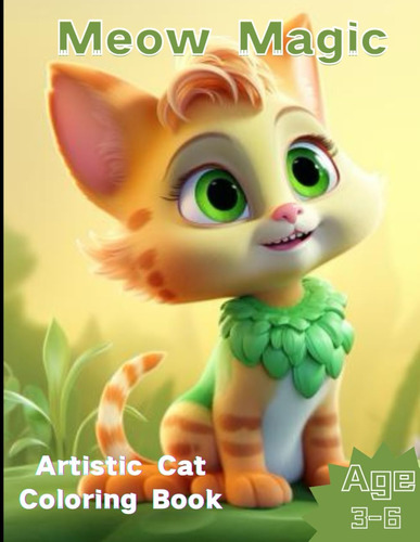 Libro: Meow Magic Artistic Cat - Whimsical Feline Creativity