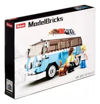 Comprar Combi Hippie Tipo Vw Kombi T1 Sluban 227pz M38 B0707 No Lego 227 Combi