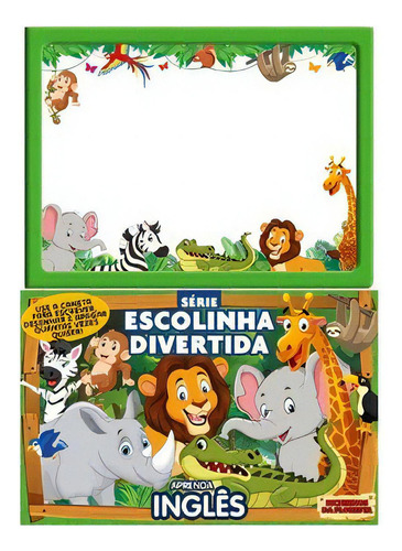 Bichinhos Da Floresta   Série Escolinha Divertida Aprenda I: Bichinhos Da Floresta   Série Escolinha Divertida Aprenda Inglês, De  On Line A. On Line Editora, Capa Mole Em Português, 2020