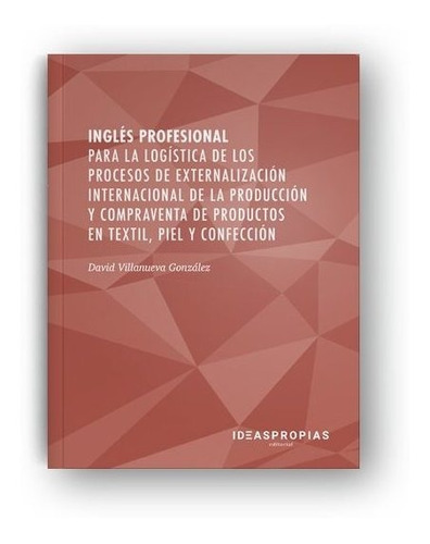 Libro Inglã©s Profesional Para La Logã­stica De Productos...