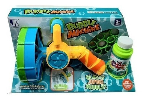Burbujero Bubble Machine Pistola +3 Años Explorer Fan