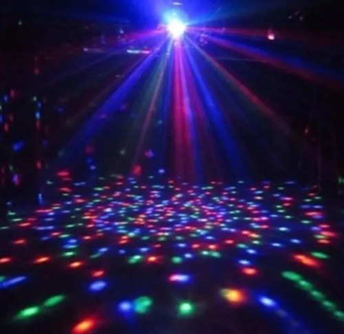 Globo Colorido Rgb Led Laser Iluminação Festa Balada Y0851 Ex Decor