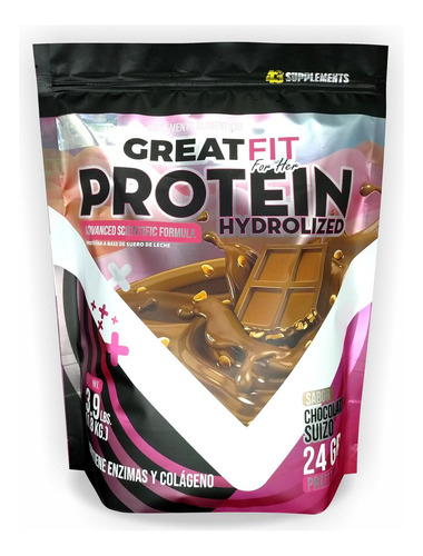 Greatfit For Her Proteina Hidrolizada 1.8 Kg Chocolate 43 Su