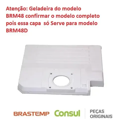 Capa Isopor Geladeira Brastemp Brz49br Crm49a Crm50a Origina