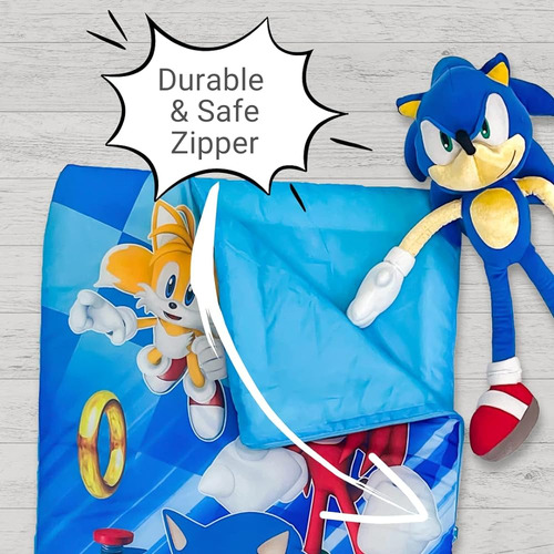 ~? Sonic The Hedgehog Anime Kids Soft Lightweight 2 Piece Sl
