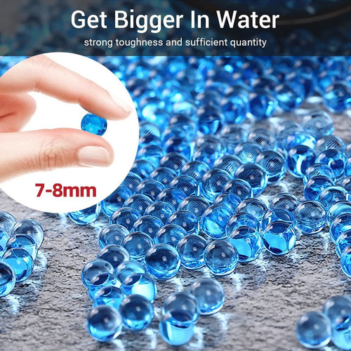 Bolas De Hidrogel, Balas De 7 A 8 Mm, Juguetes, 100 000 Unid