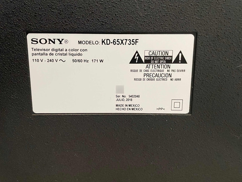 Televisor Sony 65
