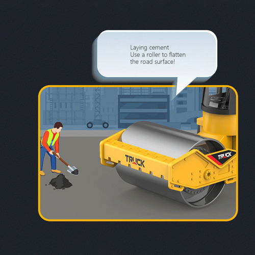 Vehículos De Construcción F Toy Roller Toy Car Engineering 0