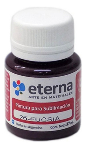 Pintura Sublimable Eterna 37ml 26 Fucsia En La Plata