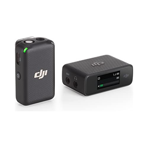 Dji Mic (1 Tx + 1 Rx), Micrófono De Solapa Inalámbrico, 250