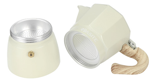 Cafetera De Aluminio Octogonal Moka Para El Hogar