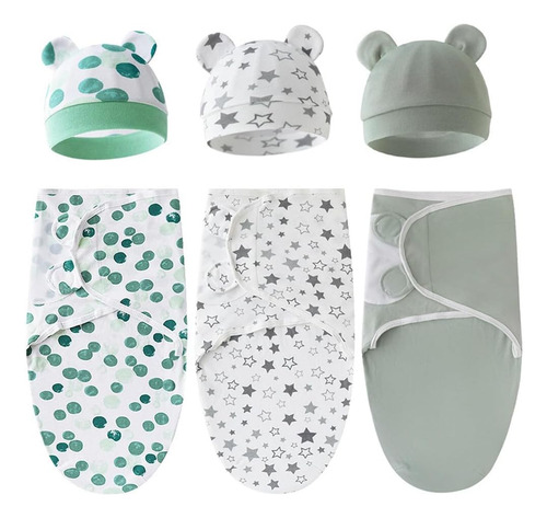 3 Juegos De Saco De Dormir Para Bebé Con Juego De Gorro, Man