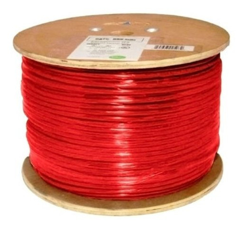 Cable Vertical Cat6, 550 Mhz, Blindado, 23awg, Cobre Desnudo