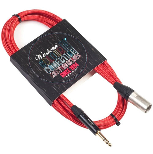 Cable Microfono Xlr A Plug 6.5 Estereo 2m Balanceado