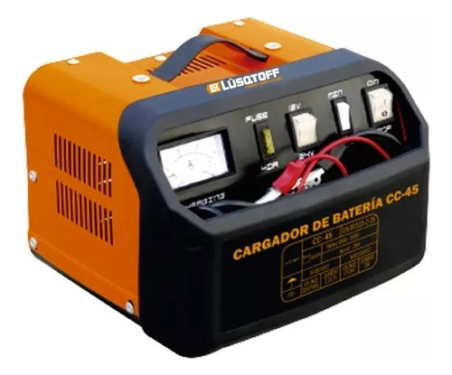 Cargador Bateria Autos 120-300ah Lusqtoff Llc-45 12v/24v Stg