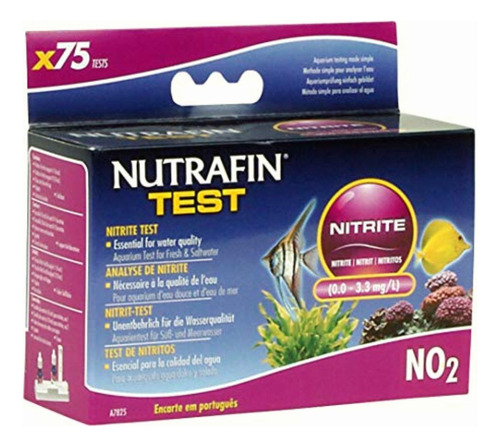 Nutrafin Nitrito 0.0 A 3.3 Mg/l Para Agua Dulce Y Salada, 75