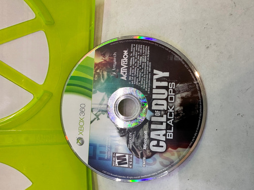 Call Of Duty Black Ops | Xbox 360 Original (Reacondicionado)