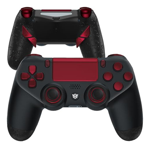 Hexgaming New Edge Inalmbric Controller Ps4 With 4 Botones