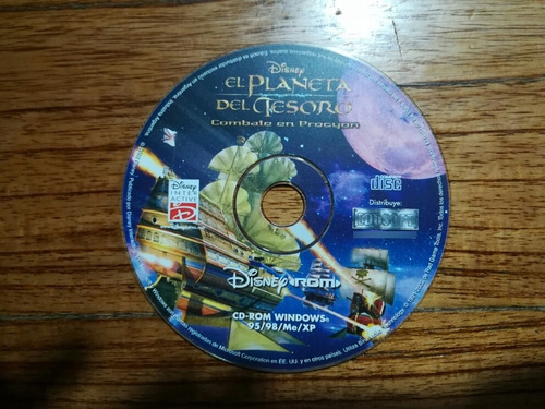 Cd Juego El Planeta Del Tesoro Disney