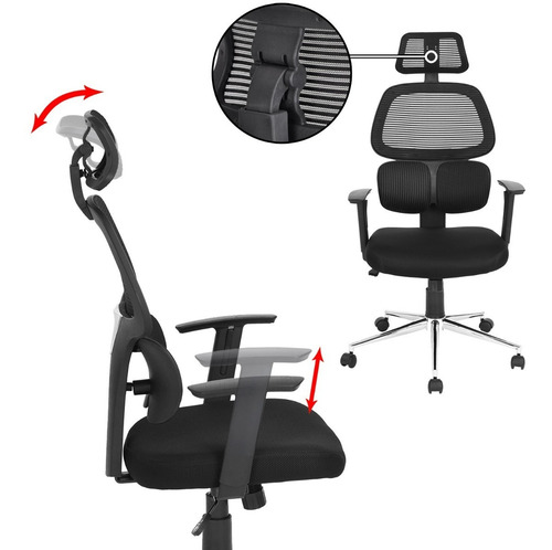 Silla De Oficina Ajustable Tikitere Lmkz