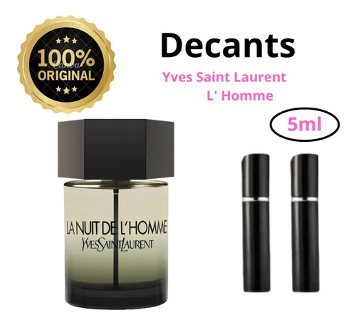 Muestra De Perfume O Decant Yves Saint Laurent L'homme