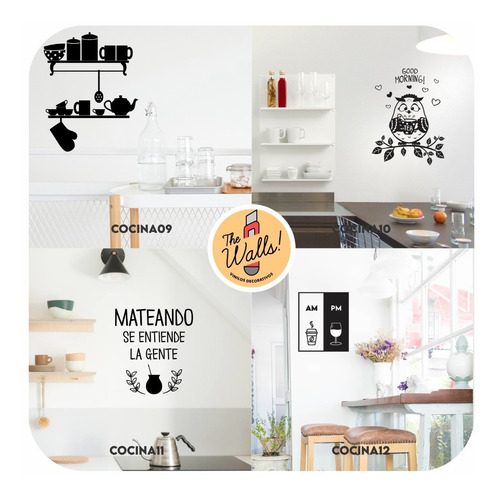 Imagen 3 de 10 de Vinilos Decorativos Cocina Comedor Frases