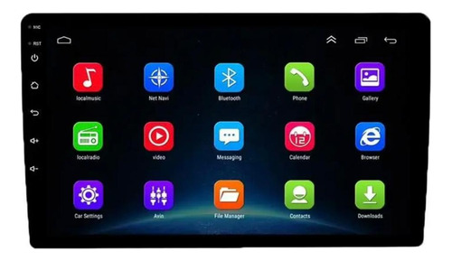 Radio Doble Din 9 Android Pantalla Táctil Auto