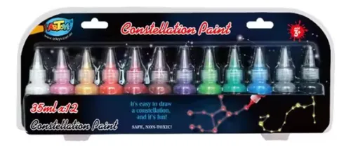 Set D Pinturas Efecto Constelacion X 12 U. De 35ml Blister