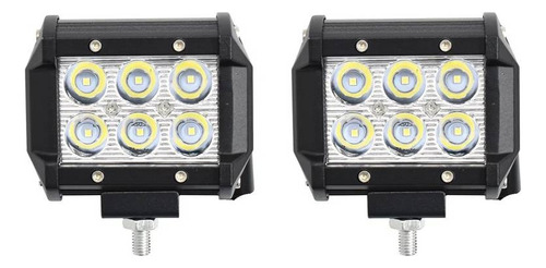 Nebliero Cubo Led 18w Auto Camioneta Moto Cree Led